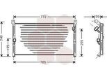Van Wezel 53005130 Condensatore Climatizzatore Condensatore Climatizzatore Per Toyota Rav 4 I (SXA1)