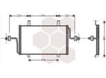 Van Wezel 43005279 - Condensatore Aria Condizionata Oe 4500908 Per Movano (X70)