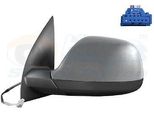 Van Wezel 5785817 Specchietto Retrovisore Esterno Sinistro Per Vw Amarok Pickup (2HA, 2HB, S1B, S6B, S7A, S7B) Asferico Riscaldato Primerizzato