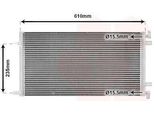 Van Wezel 17005255 - Oe 46803033 Condensatore Aria Condizionata Per Doblo