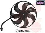 Van Wezel 5825745 Ventola Raffreddamento Motore Ventola Radiatore Per Vw Polo (9N) Radiatore Acqua