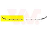 Van Wezel 3032482 - Oe 203 885 08 74 Listello Paracolpi, Paraurti Anteriore Destro Per Classe C (W203), Classe C (S203)