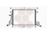 Van Wezel 03005264 - Condensatore Aria Condizionata Oe 4B3260403C Per A6 (4B)