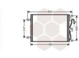 Van Wezel 13005252 - Oe 92100 AY601 Condensatore Aria Condizionata Con Essiccatore Per Micra Iii (K12), Note (E11, NE11)