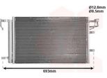 Van Wezel 83005093 Condensatore Climatizzatore Condensatore Climatizzatore Per Kia Cerato (Ld) +Essiccatore