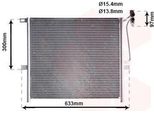 Van Wezel 06005369 - Oe 17113400400 Condensatore Aria Condizionata Per X3 (E83)