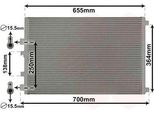 Van Wezel 43005422 Condensatore Climatizzatore Condensatore Climatizzatore Per Renault ScÉNic Ii (JM0/1)