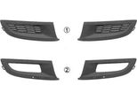 Van Wezel Griglia Di Ventilazione Paraurti Per Vw Polo Hatchback (6R1, 6C1) Senza Foro/Fori Per Fendinebbia