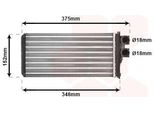 Van Wezel 40006359 - Oe 6448T9 Scambiatore Di Calore, Riscaldatore Per DS5, DS5 (Kf), 3008 (0U), 5008 I