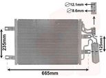 Van Wezel 37015394 - Oe 1850094 Condensatore Aria Condizionata Con Essiccatore Per Meriva (X03)