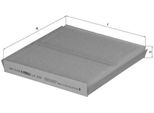 Mahle La 234 - Filtro Aria Abitacolo Oe 64116915763 Per Z4 (E85), Z4 (E89), Z3 (E36), Z4 (E86)