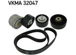 Skf Vkma 32047 - Oe 46546374 Keilrippenriemensensatz FüR Bravo, Stilo