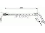 Bosch 1 987 481 623 Tubo Freno Per Nissan Navara (D22) Pick Up (D22) NP300 Pickup (D22) Navara Pianale/Telaio (D22)