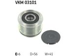 Skf Vkm 03101 - Puleggia Alternatore Oe 038 903 119 Per A3 (8L), Octavia I (1U), Golf Iv (1J), New Beetle, Sharan (7M)