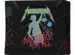 Metallica - Portafoglio "Justice For All"" RO14572 (Taglia Unica) (Nero/Colore)"