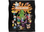 Nickelodeon - Coperta Gruppo Splash, Setosa, Supermorbida TV24978 (Taglia Unica) (Colorato)