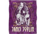Janis Joplin - Coperta Con Cornice, Setosa E Morbida TV24973 (Taglia Unica) (Multicolore)
