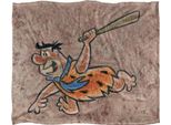 I Flintstones - Coperta "Disegno Del Muro"", Setosa, Supermorbida TV25042 (Taglia Unica) (A Colori)"