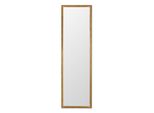 Mo.Wa Specchio Da Parete, Classico, Rettangolare Cm. 40X135, Oro, Cornice In Legno, Verticale, Orizzontale, Per Ingresso, Bagno, Camera Da Letto, Corridoio Specchio