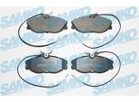 Set Di Pastiglie Freno Anteriori Samko Adatte Per Peugeot 306 Hatchback (7A, 7C, N3, N5) 5SP620