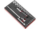 Facom Modul - Steckschluessel 1/2Z, 23-Tlg