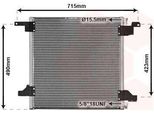 Van Wezel 30005377 - Oe 1638300070 Condensatore Aria Condizionata Per Classe M (W163)