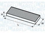 Magneti Marelli 350203062630 - Oe 976171C000 Filtro Aria Abitacolo Per Accent Ii (Lc), Getz (Tb)