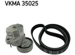 Skf Vkma 35025 Set Di Cinghie Trapezoidali Per Opel Corsa B Hatchback (S93)