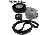 Skf Vkma 34511 Set Di Cinghie Trapezoidali Per Saab 9-3 Cabriolet (YS3D)