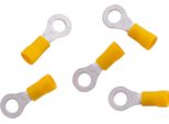 Connettore Ad Anello Connettore A Crimpare Isolato Sezione: 4,0 - 6,0 Mm², Dimensione Spina: 6,5 Mm / M6, Giallo (Dresselhaus) Venduto Solo In Confezioni Da 5, Prezzo Per Confezione