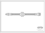 Corteco 19029780 Tubo Freno Posteriore Per Alfa Romeo 147 (937) 156 Sportwagon (932) 156 (932)