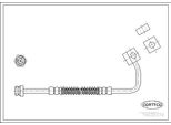 Corteco 19032370 Tubo Freno Anteriore Sinistro Per Kia Sportage (K00) Retona (Ce)