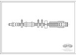 Corteco 19025841 Tubo Freno Anteriore Per Fiat Ducato Furgone/Telaio (230) Ducato Bus (230) Ducato Furgone/Telaio (244) Ducato Furgone