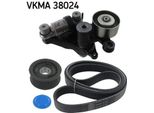 Skf Vkma 38024 Set Di Cinghie Trapezoidali Dentate Adatte Per MERCEDES-BENZ Classe E Berlina (W211)