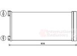 Van Wezel 43015702 Condensatore Climatizzatore Condensatore Climatizzatore Per Opel Vivaro B Furgone (X82) + Essiccatore