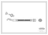 Corteco 19033077 Tubo Freno Posteriore Per Toyota Corolla (ZZE12, NDE12, ZDE12) Corolla Verso (ZDE12, CDE12)