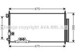 Prasco HDA5239D - Oe 80101SEFE11 Condensatore Aria Condizionata Con Essiccatore Per Accord Vii
