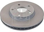 2X Disco Freno Febi Bilstein 108406 Anteriore Per Toyota Auris (NZE18_ ZRE18_)