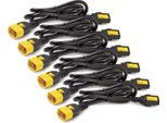 Apc AP8706S-WWX591 Apc Power Cord Kit (6 Ea), Locking, C13 To C14, 1.8M, Blue