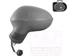 Van Wezel 4940817 Specchietto Esterno Specchietto Laterale Sinistro Per Seat Leon Hatchback (1P1) Convesso Riscaldato Primerizzato