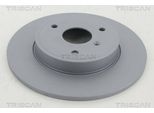 2X Disco Freno Triscan 8120 23198C Per Smart Per Fortwo Coupe (451) 38Mm 280Mm