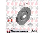 2X Disco Freno Zimmermann 440.3124.52 Adatto A Peugeot Rcz Coupé 34Mm 7 6Kg
