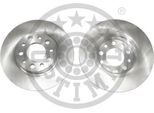 2X Disco Freno Optimal BS-7508C Posteriore Per Fiat 500X (334_) 43 5Mm 278Mm