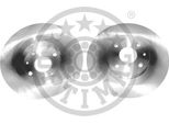 2X Disco Freno Optimal BS-7742C Posteriore Per Mazda 323 F Vi (Bj) Familia Vi (Bj)