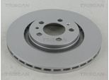 2X Disco Freno Triscan 8120 29147C Per Vw Golf Iv Hatchback (1J1) 280Mm