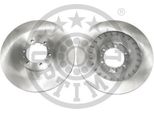 2X Disco Freno Optimal BS-7878C Anteriore Per Mitsubishi L 200 (K7_T K6_T) 45Mm