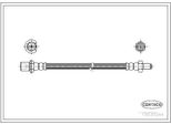 Corteco 19030344 Tubo Freno Per Toyota Land Cruiser (PZJ7, KZJ7, HZJ7, BJ7, LJ7, RJ7) Land Cruiser (J6) Land Cruiser Hardtop (J7)