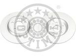 2X Disco Freno Optimal BS-8212C Posteriore Per Volvo V70 Iii (135) V60 (155 157)