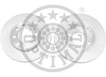 2X Disco Freno Optimal BS-6180C Anteriore Per Vw Lupo (6X1 6E1) Per Audi A2 (8Z0)