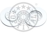 2X Disco Freno Optimal BS-5840C Anteriore Per Opel Corsa C Hatchback (X01) 42Mm
